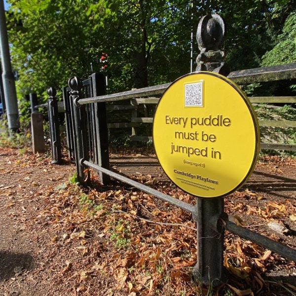 Entrance to Vicar’s Brook
on junction of Brooklands Ave
+ Trumpington Rd
what3words //ground.tape.lovely