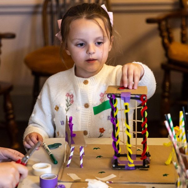 Workshop with young people at Clifton Park Museum. Photograph: Jules Lister