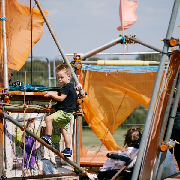 Friendship Follies at Keppel's Column by Pippa Hale. Photograph: Sam McQueen