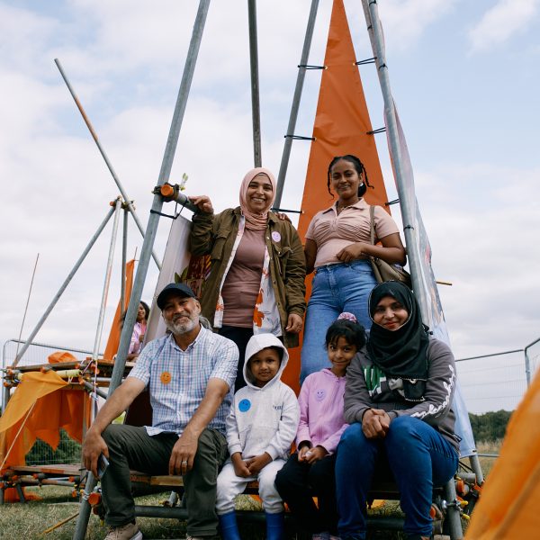 Friendship Follies at Keppel's Column by Pippa Hale. Photograph: Sam McQueen