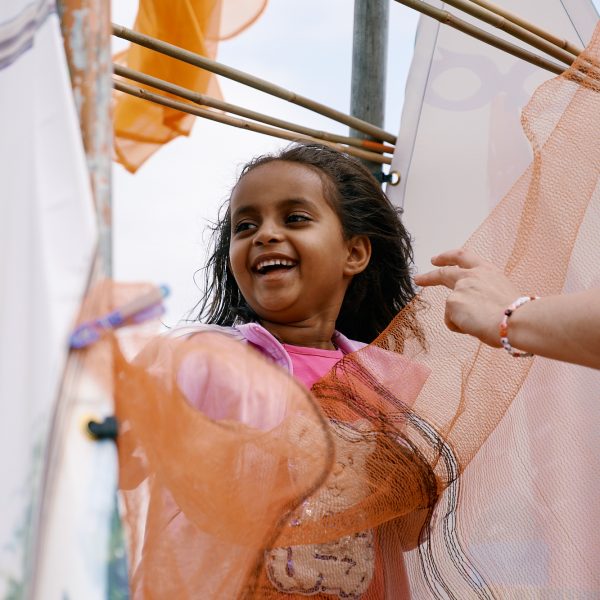 Friendship Follies at Keppel's Column by Pippa Hale. Photograph: Sam McQueen